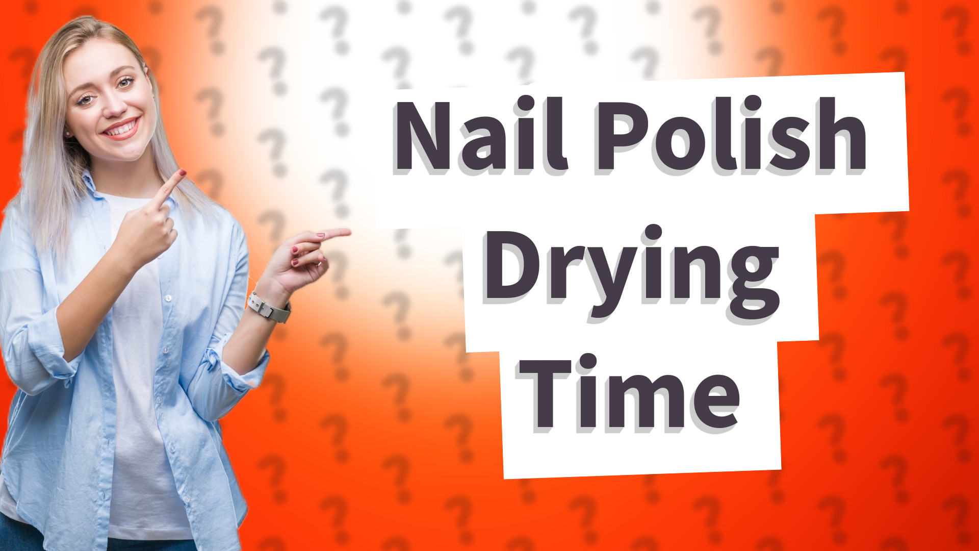 Nail Polish Drying Time