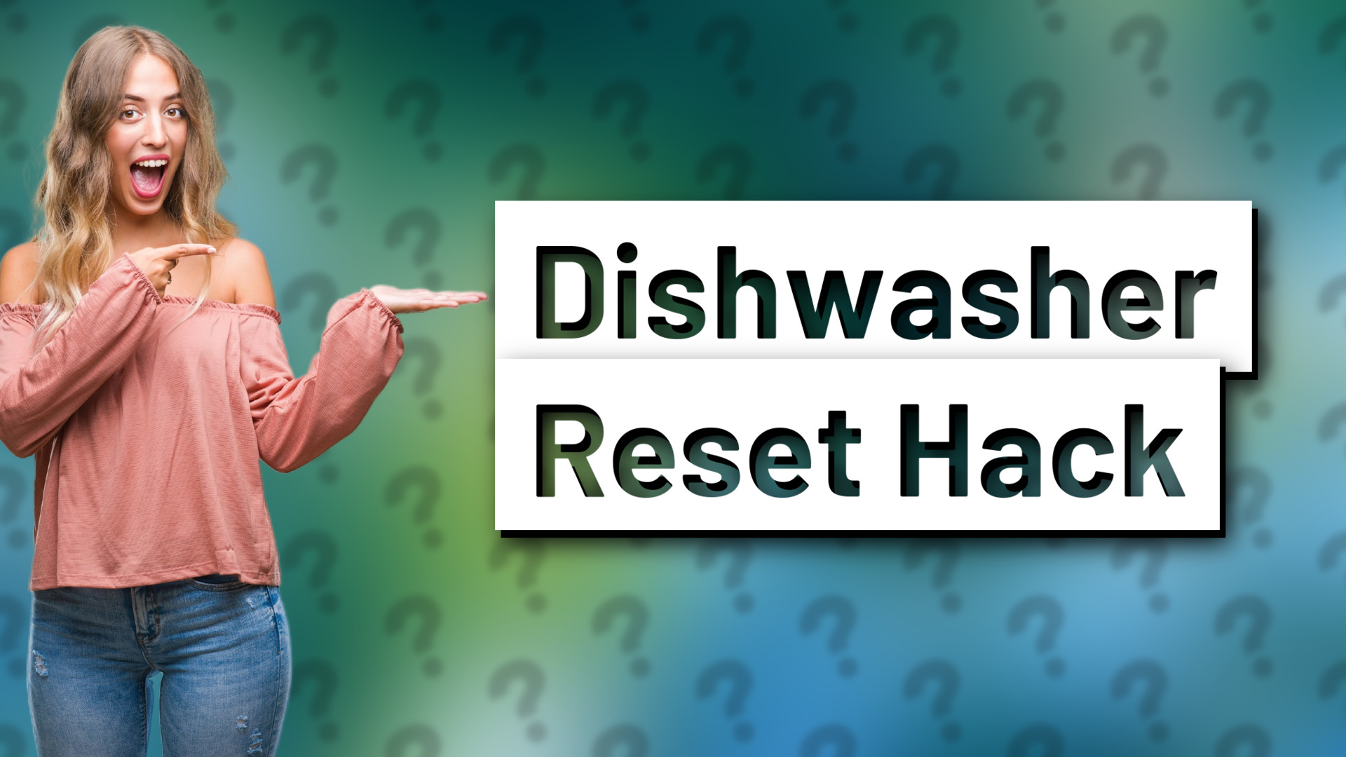 Dishwasher Reset Hack