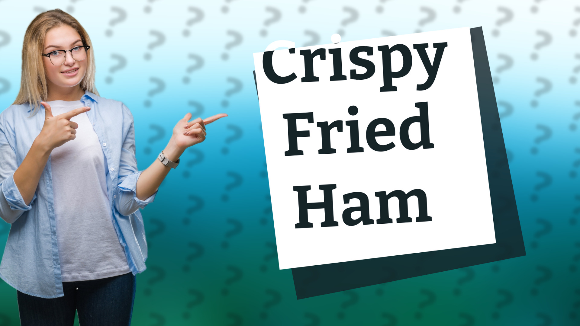 Crispy Fried Ham