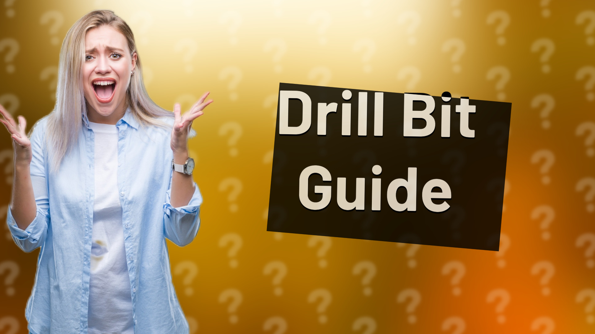 Drill Bit Guide