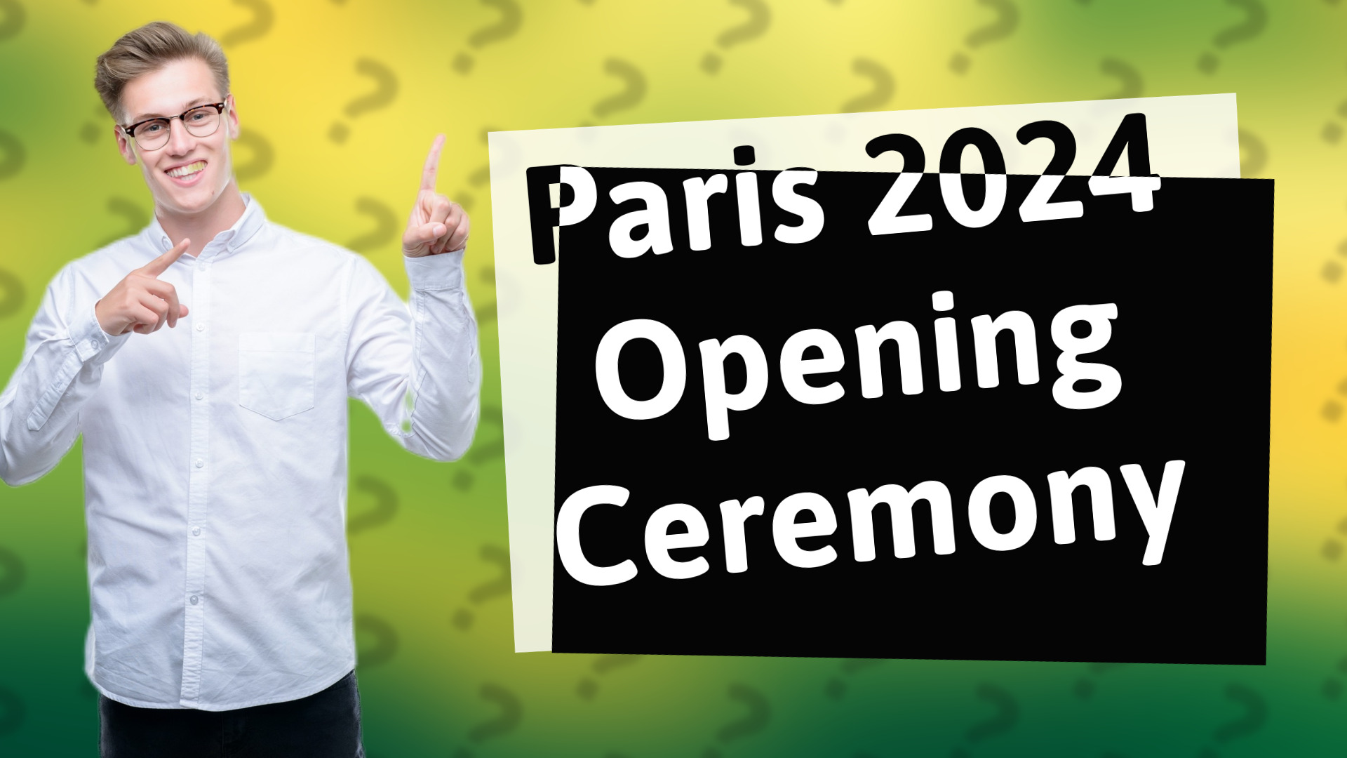 Paris 2024 Opening Ceremony