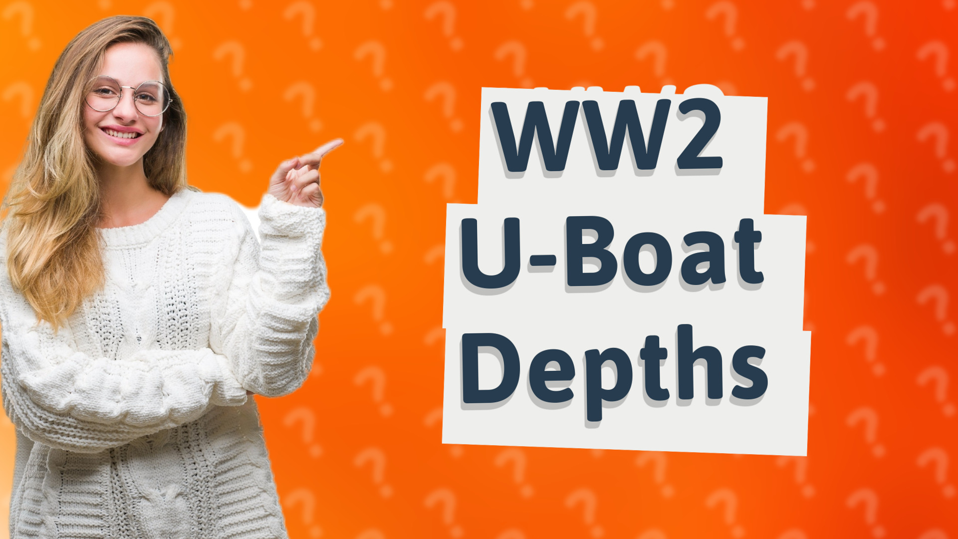 WW2 U-Boat Depths