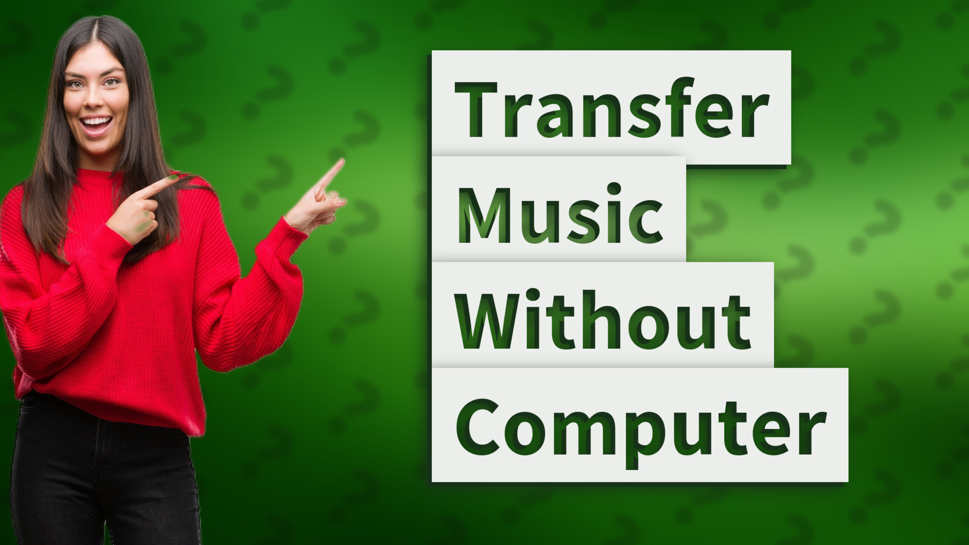 Transfer Music Without Computer