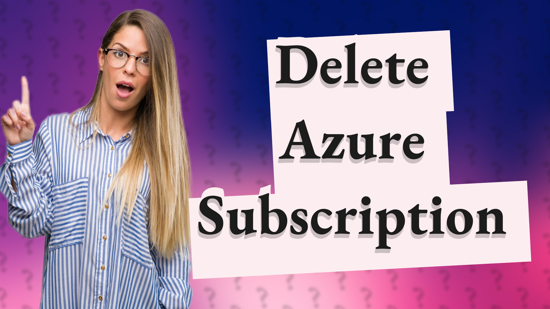 Delete Azure Subscription