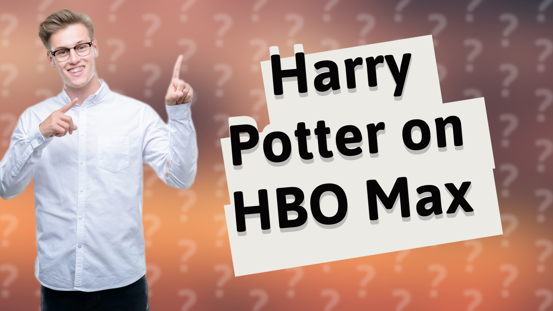 Harry Potter on HBO Max