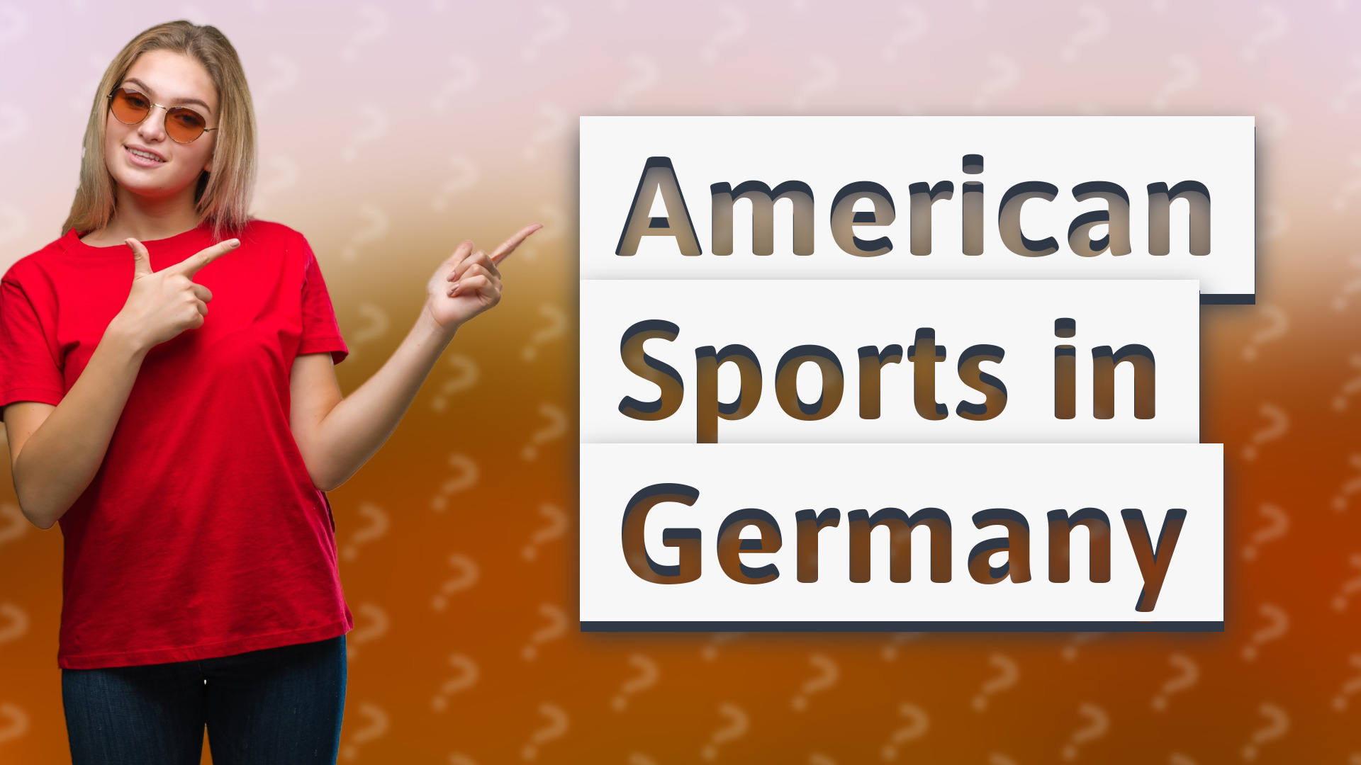 American Sports in Germany