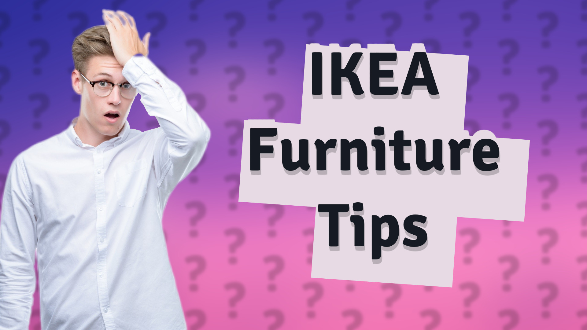 IKEA Furniture Tips
