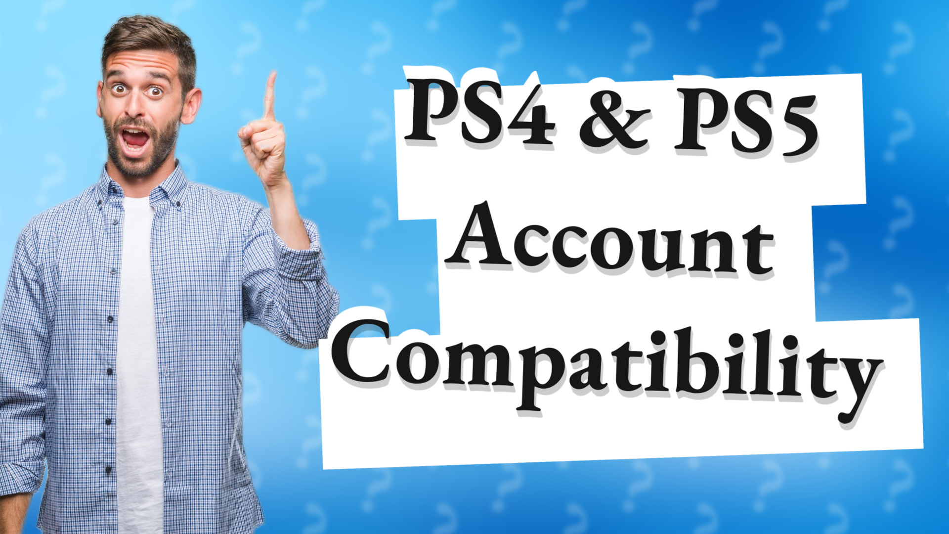 PS4 & PS5 Account Compatibility