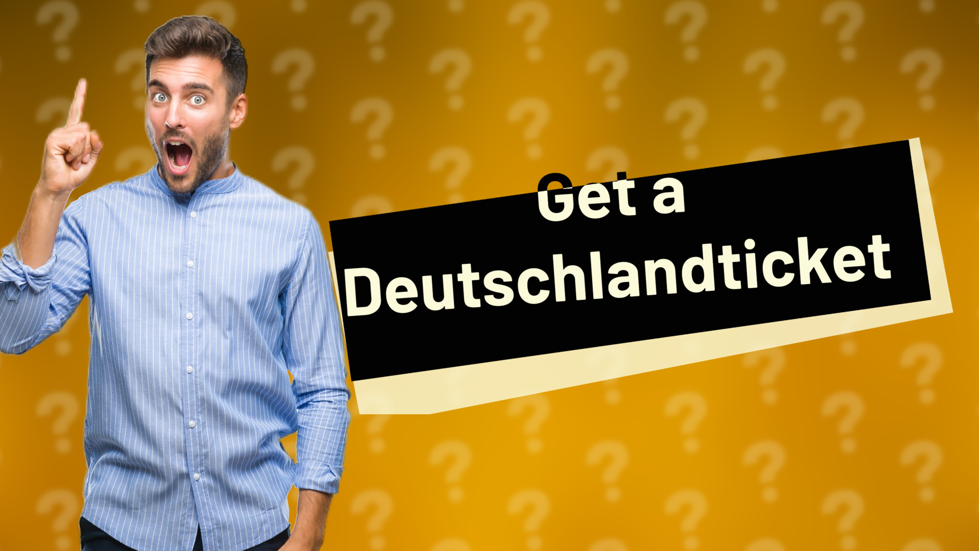 Get a Deutschlandticket