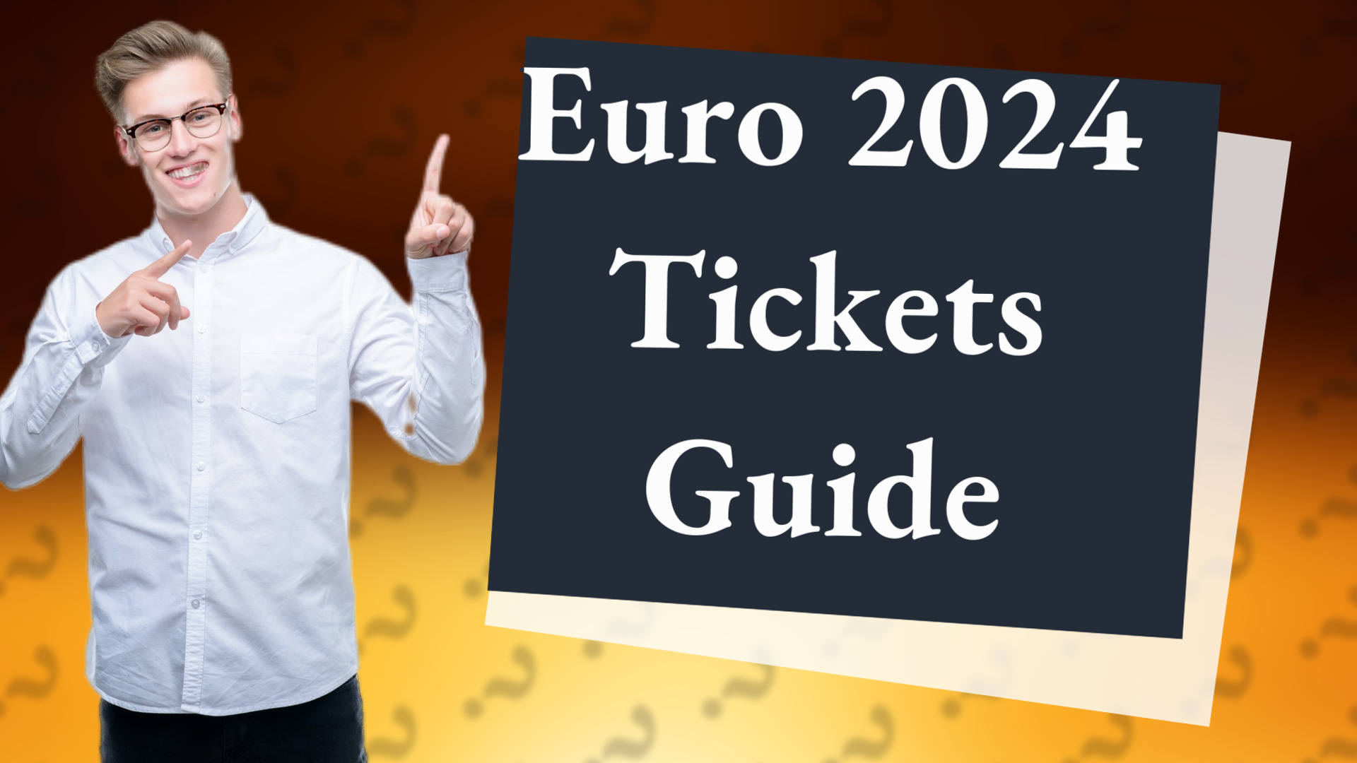 Euro 2024 Tickets Guide