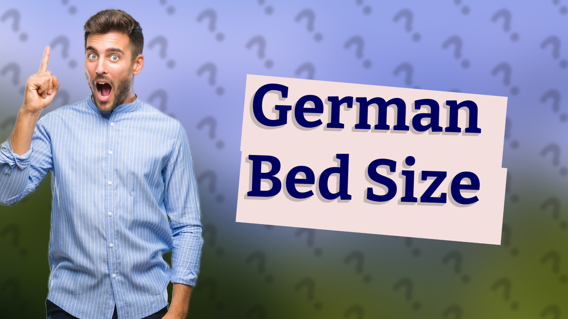German Bed Size