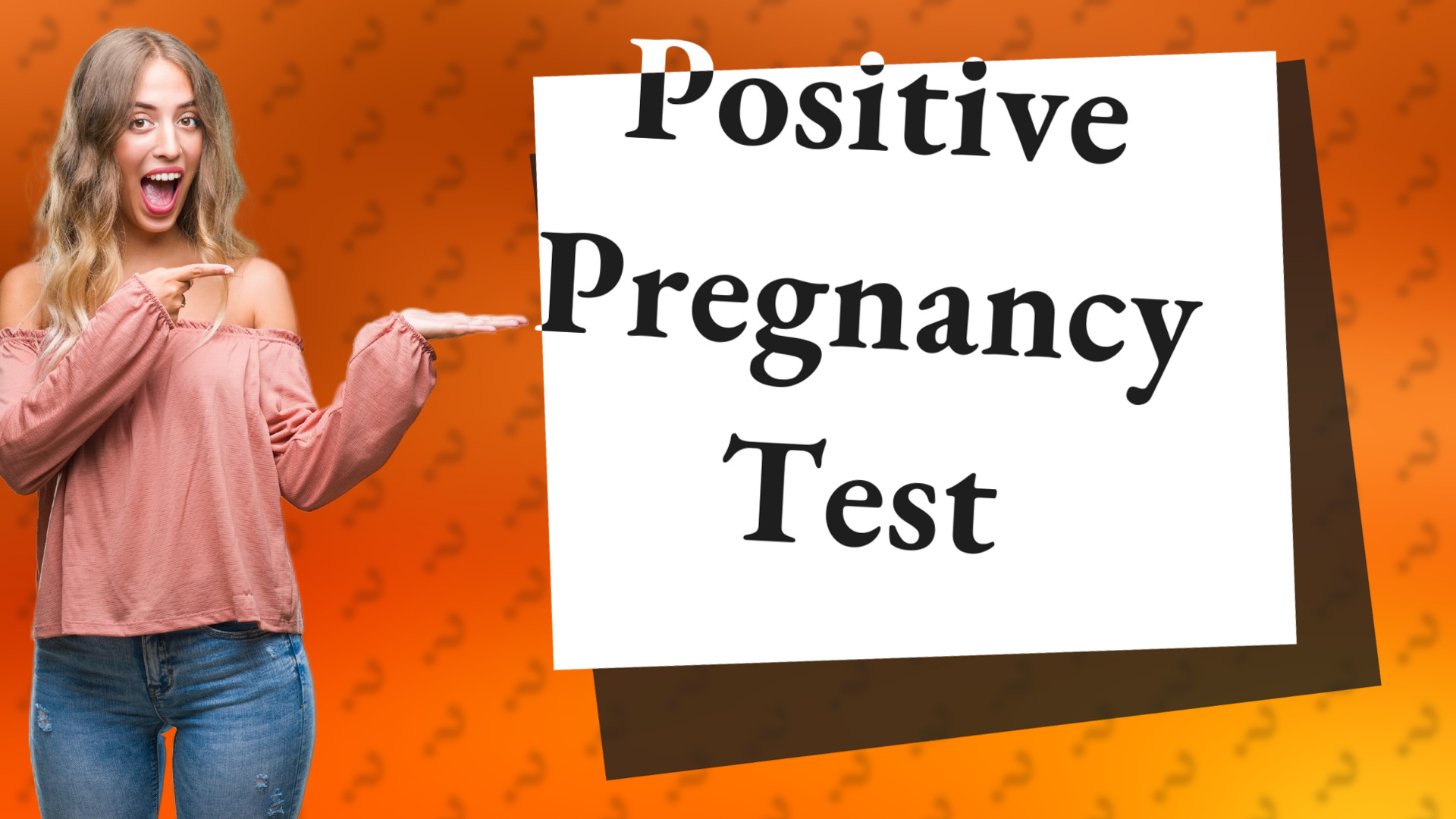 Positive Pregnancy Test