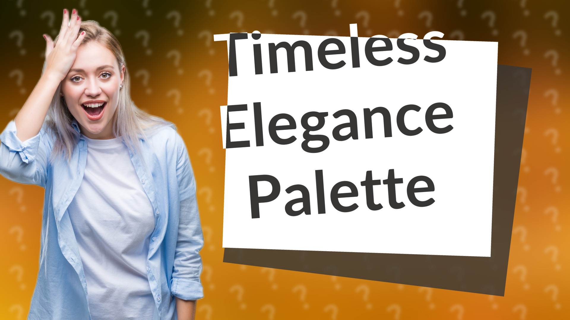 Timeless Elegance Palette
