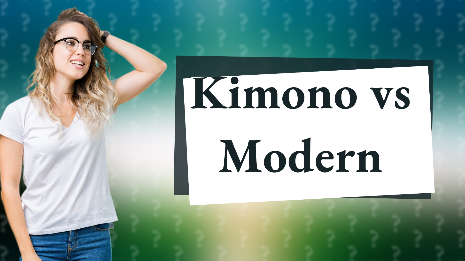 Kimono vs Modern