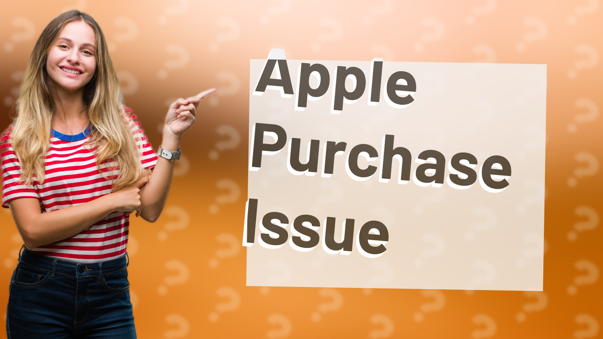 Apple Purchase Issue