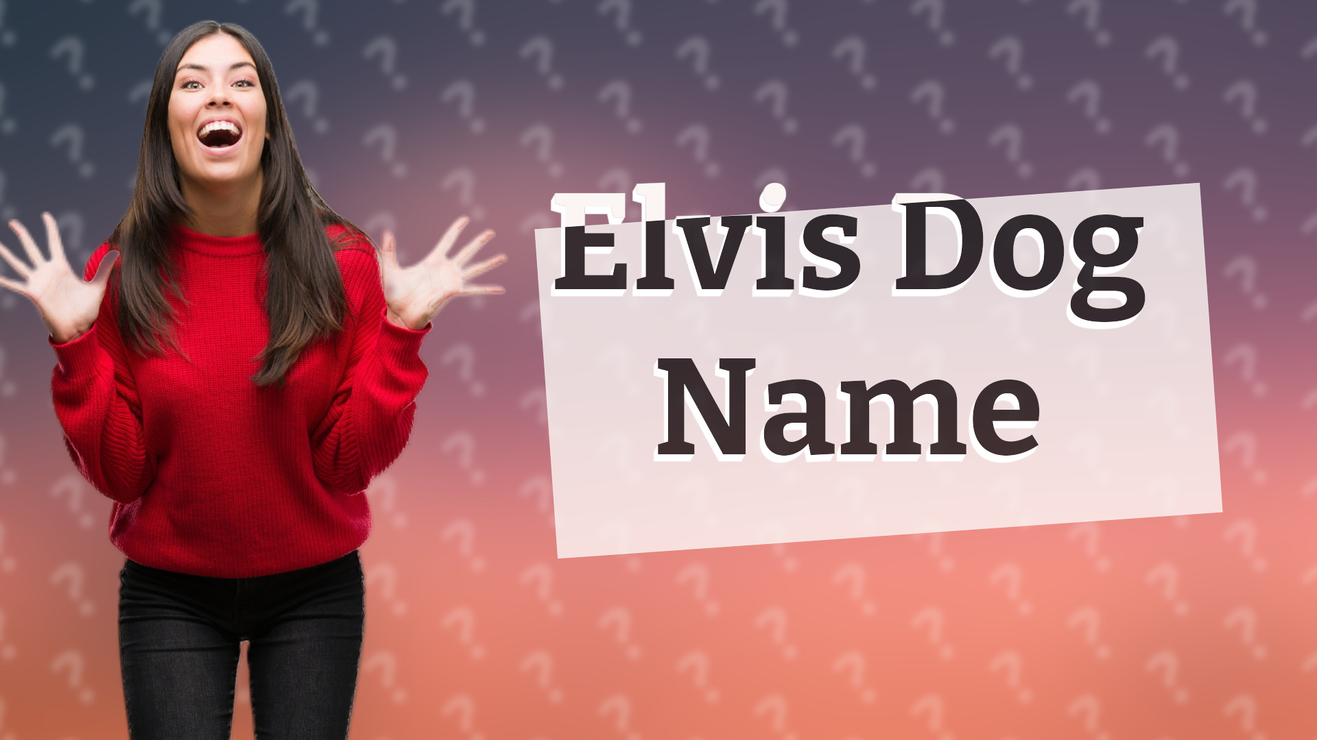 Elvis Dog Name