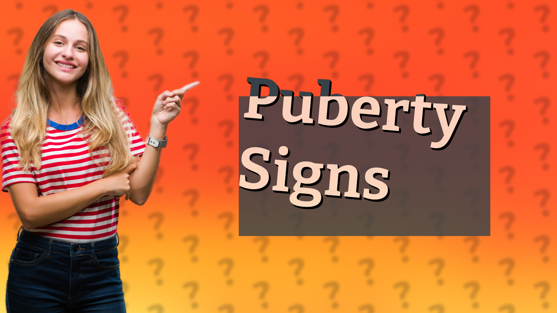 Puberty Signs