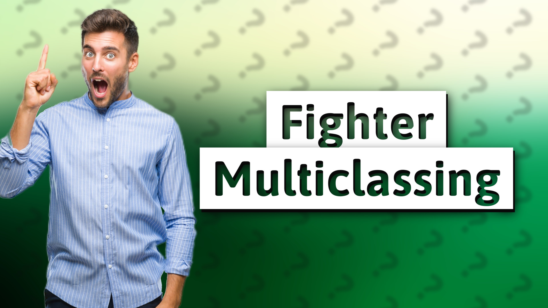 Fighter Multiclassing