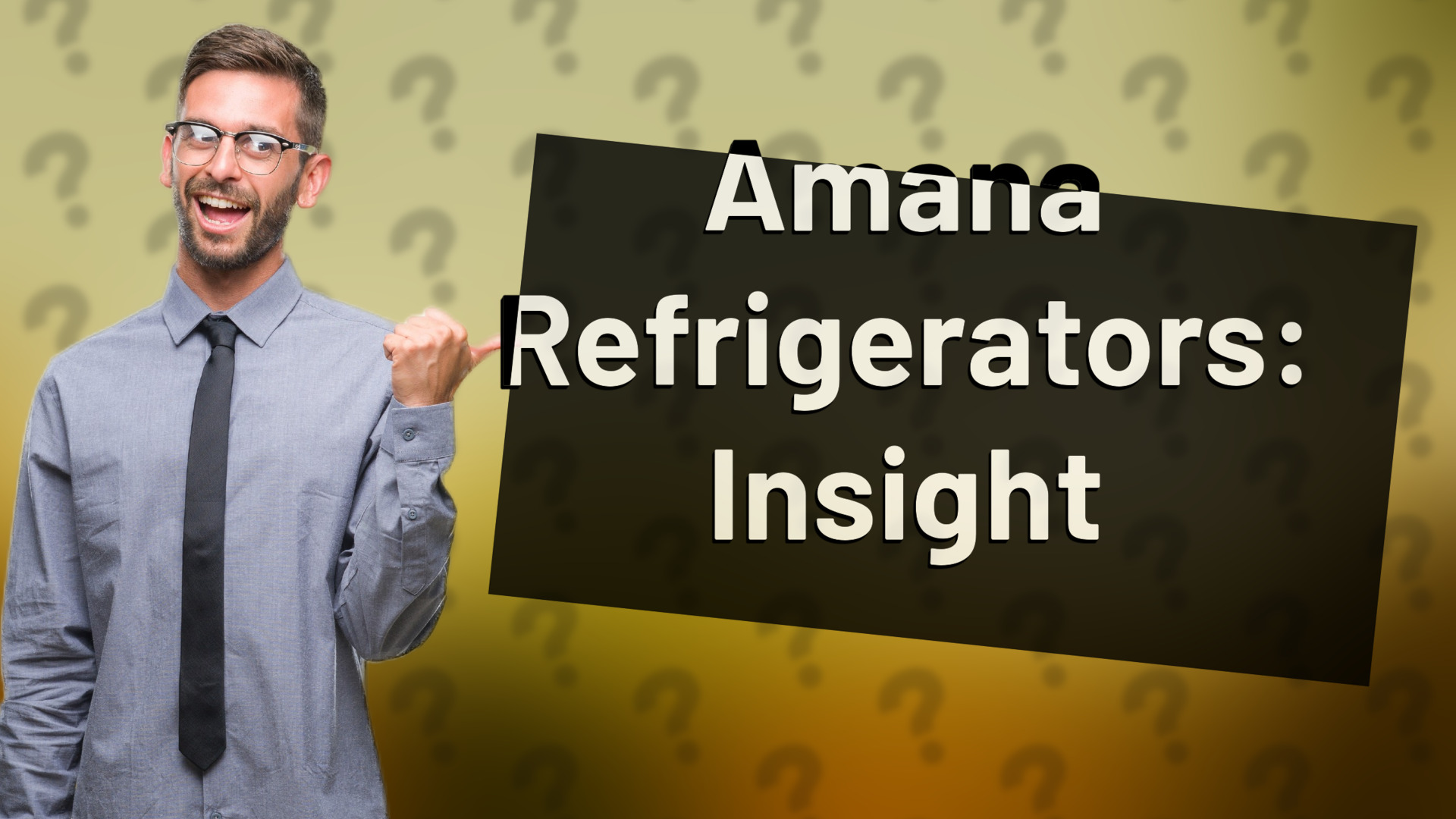 Amana Refrigerators: Insight