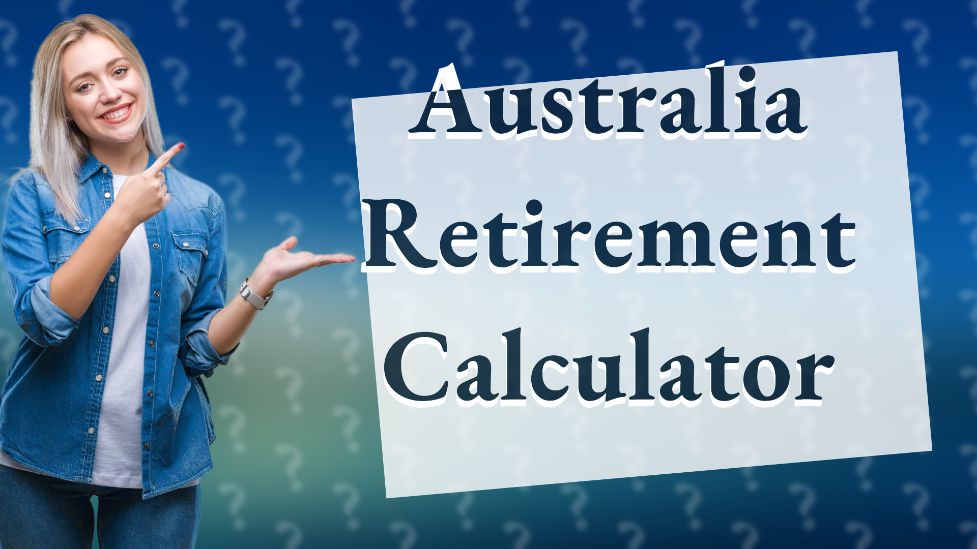 Australia Retirement Calculator