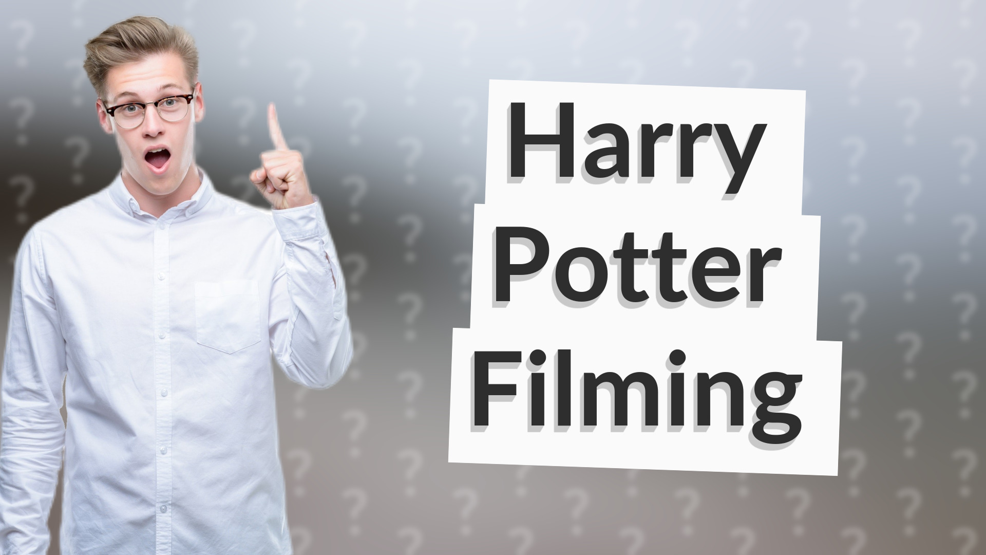 Harry Potter Filming