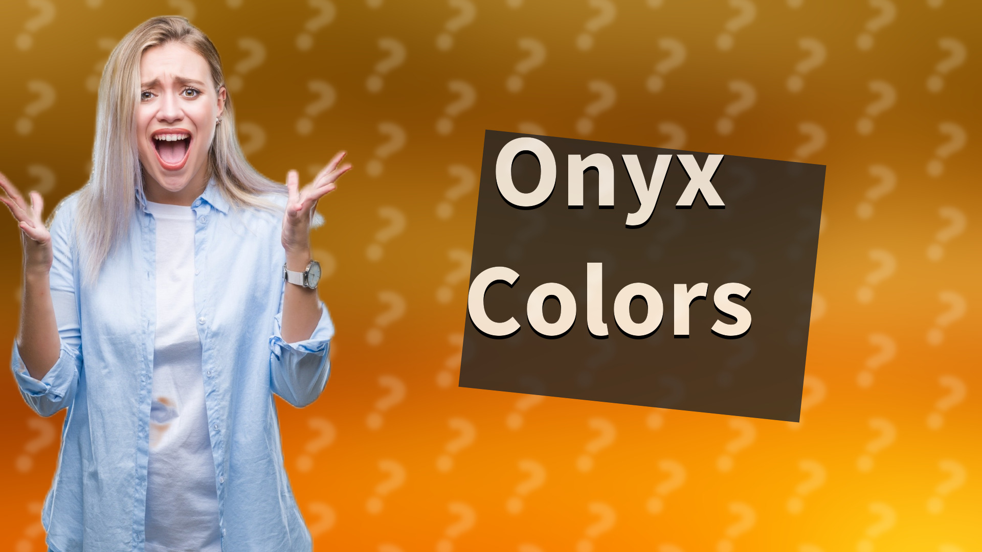 Onyx Colors