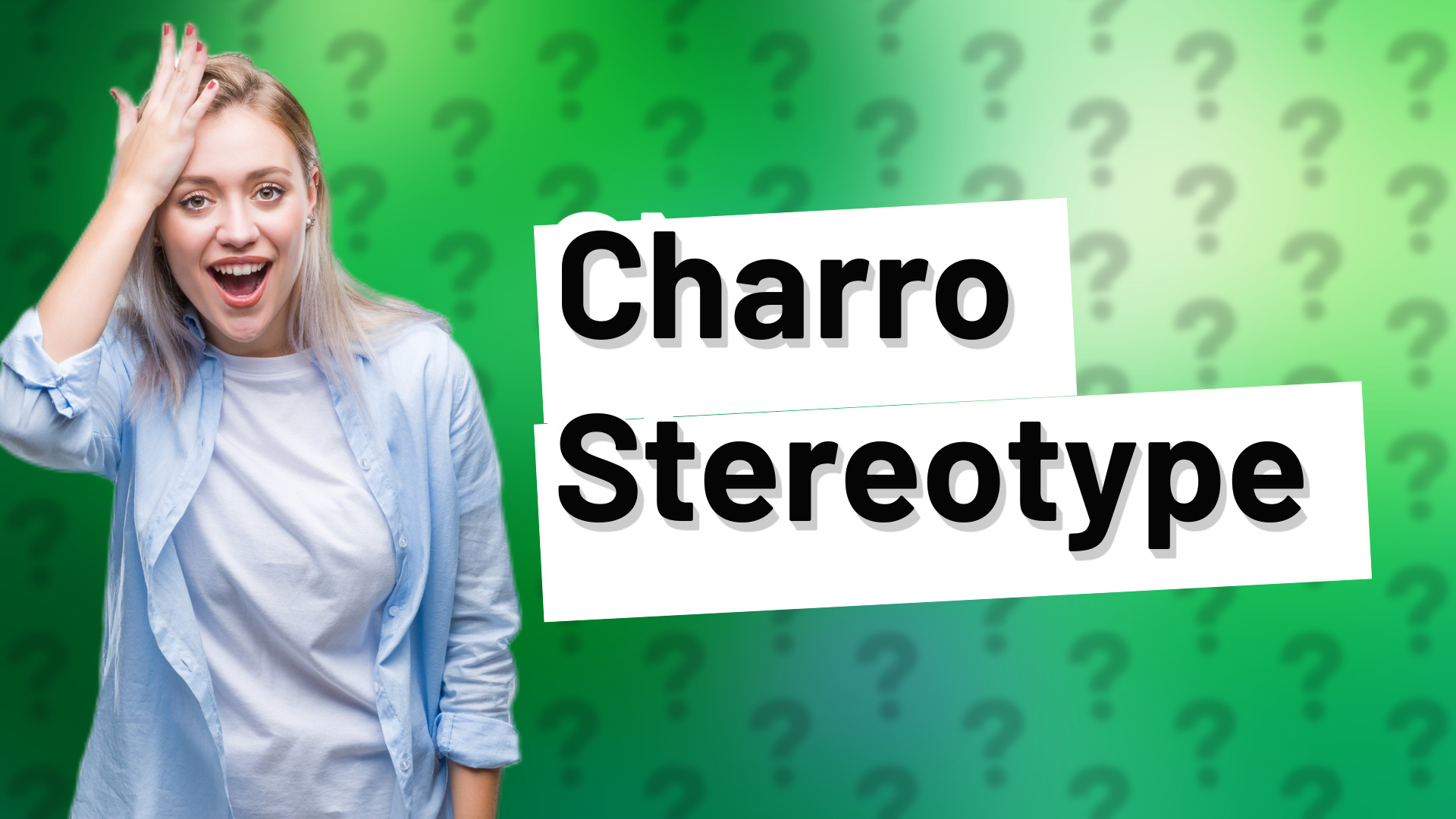 Charro Stereotype