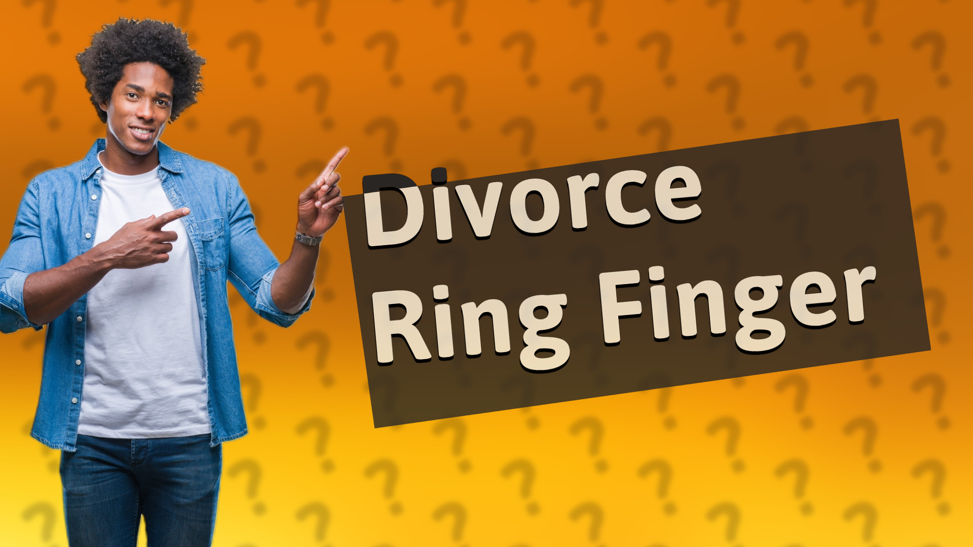 Divorce Ring Finger