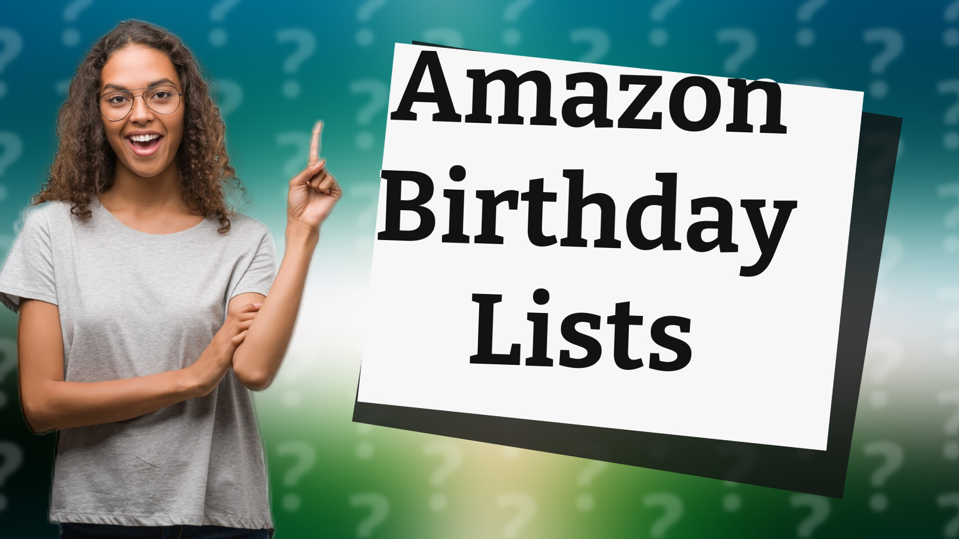 Amazon Birthday Lists
