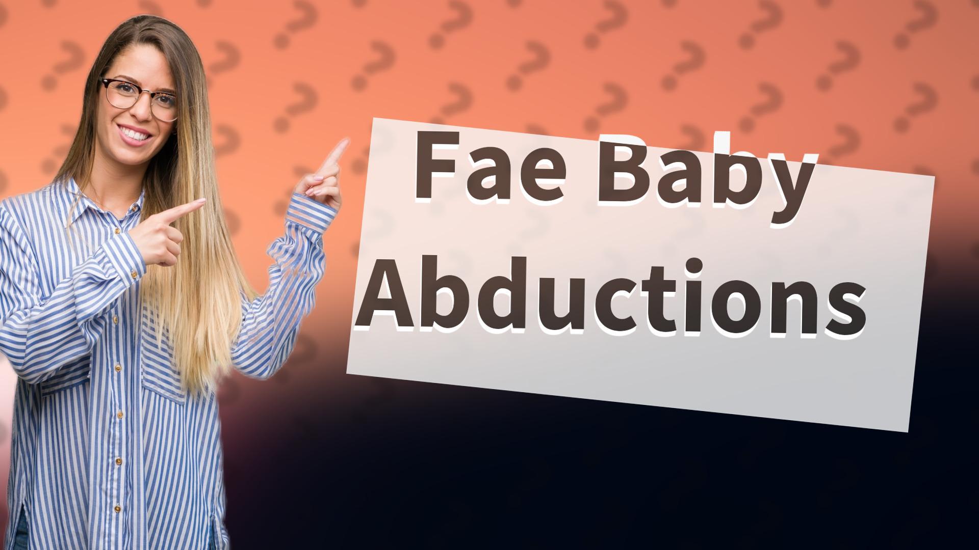 Fae Baby Abductions