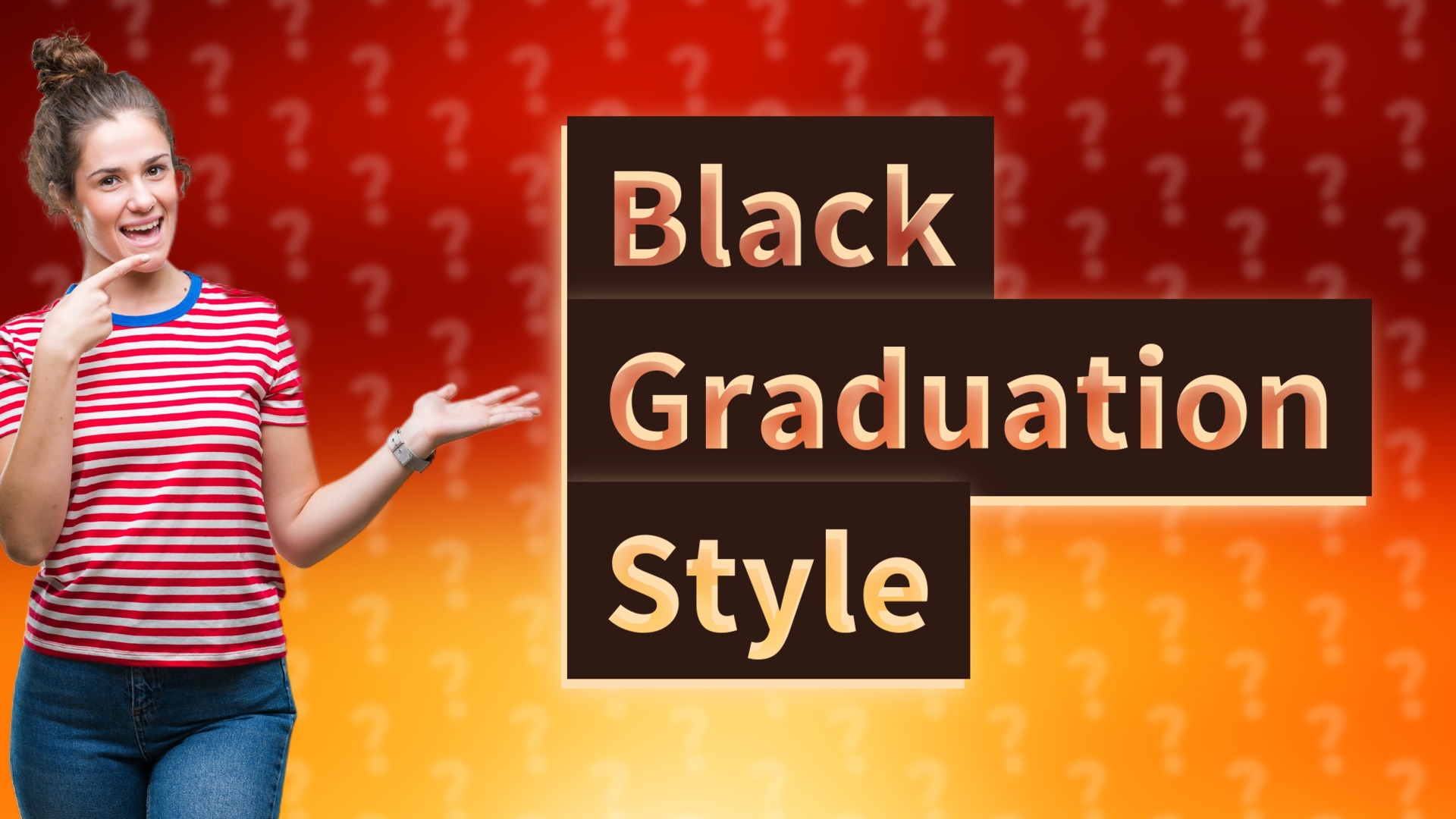 Black Graduation Style