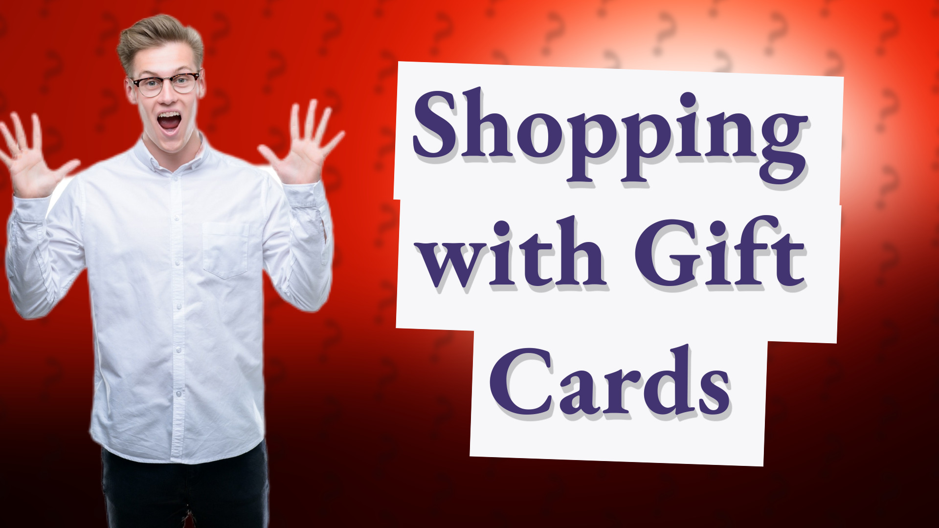 Shopping with Gift Cards