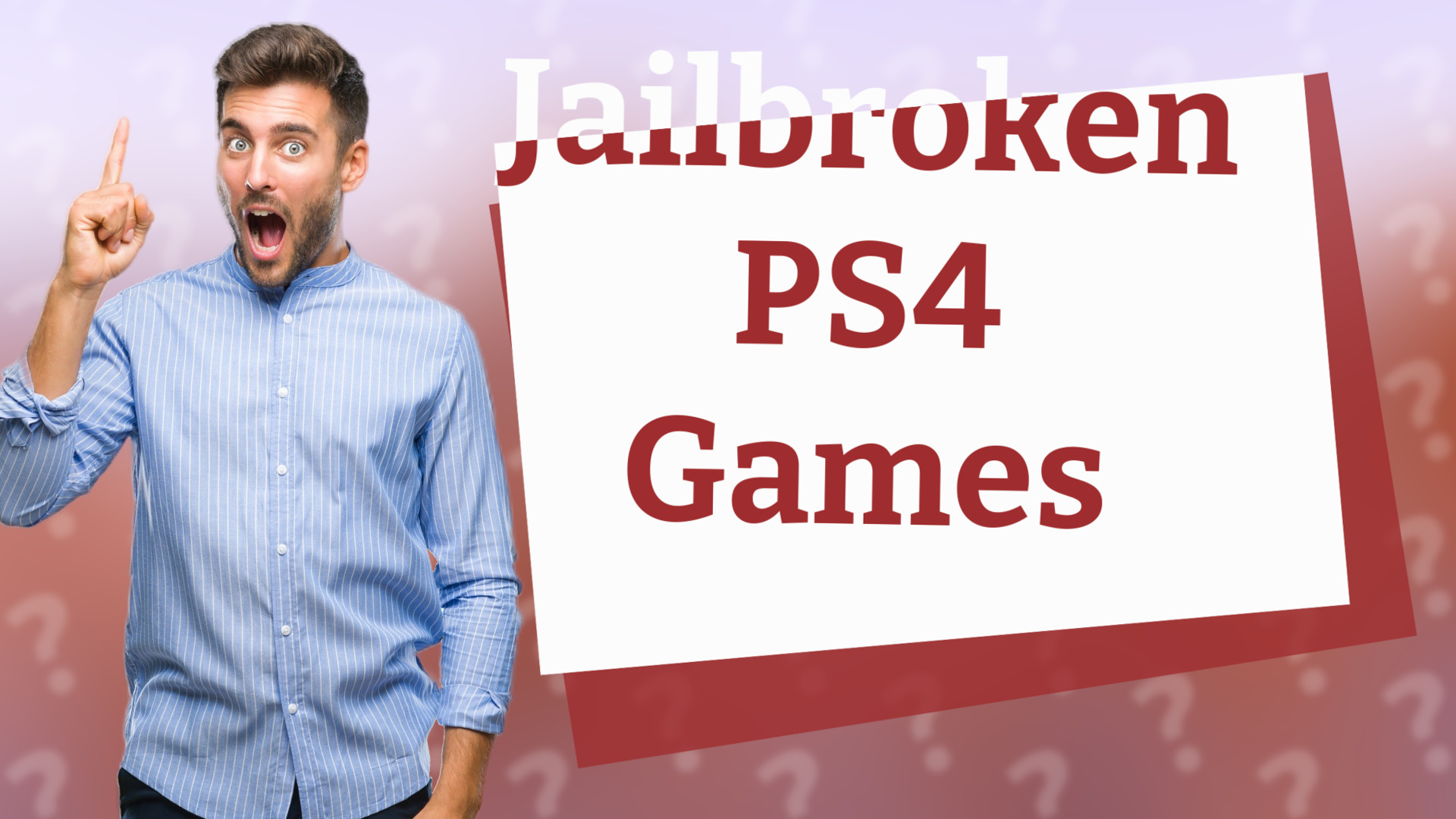 Jailbroken PS4 Games
