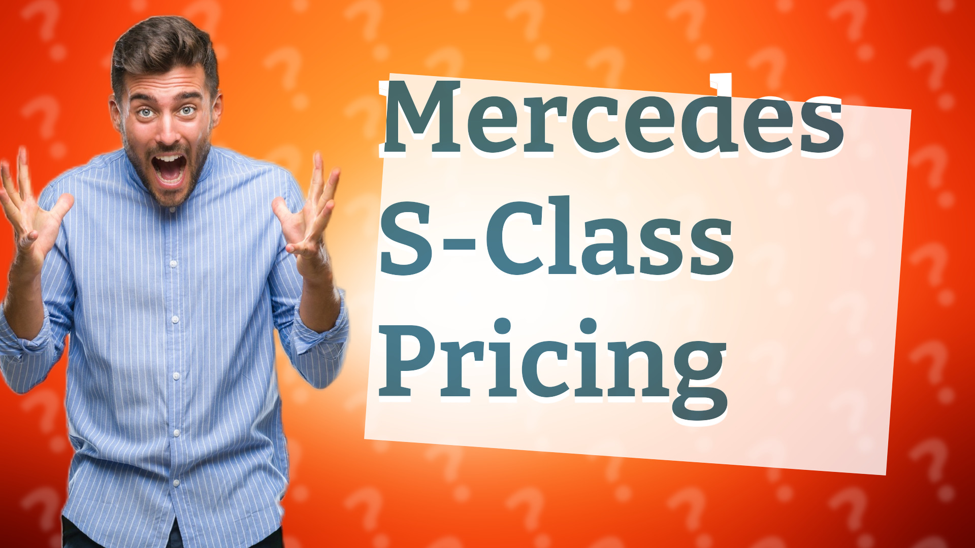 Mercedes S-Class Pricing