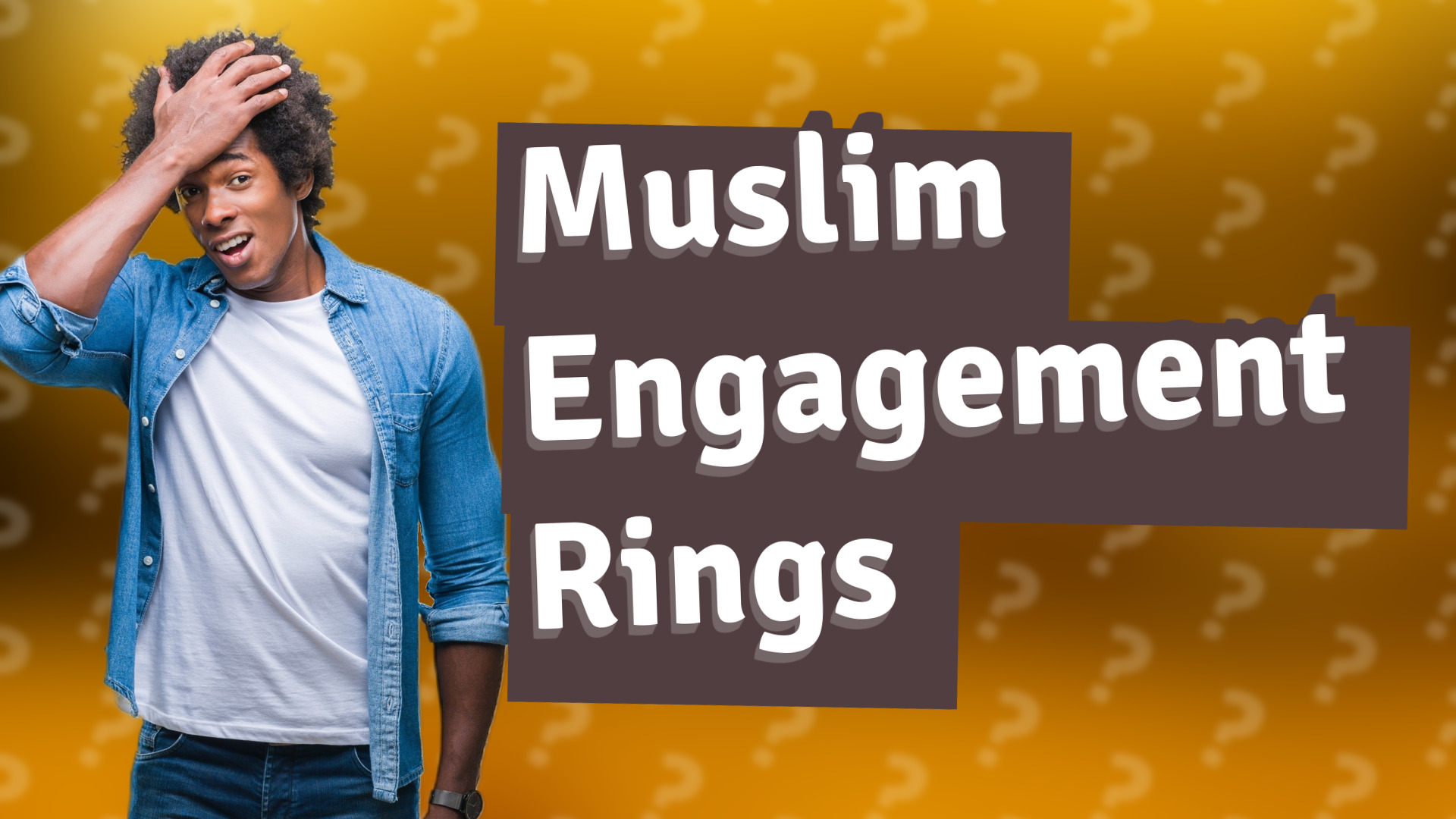 Muslim Engagement Rings