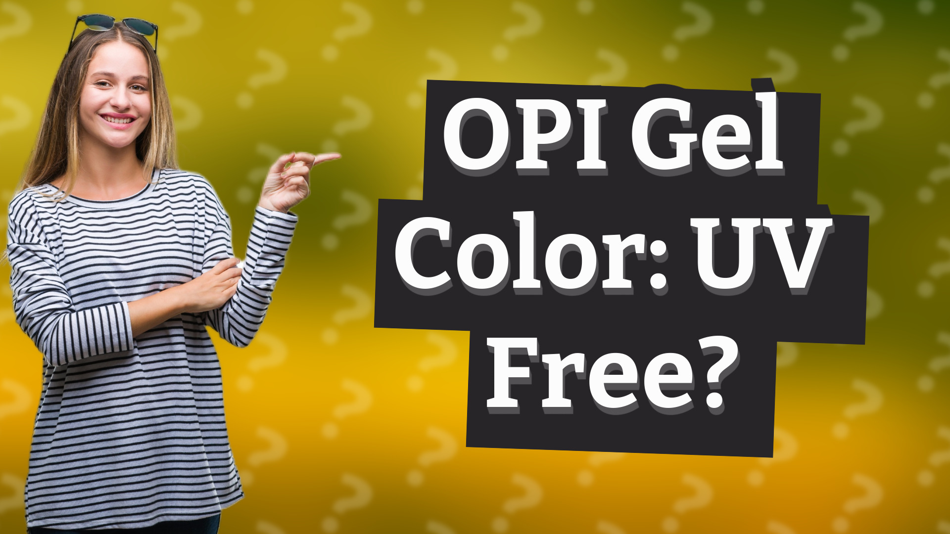 OPI Gel Color: UV Free?