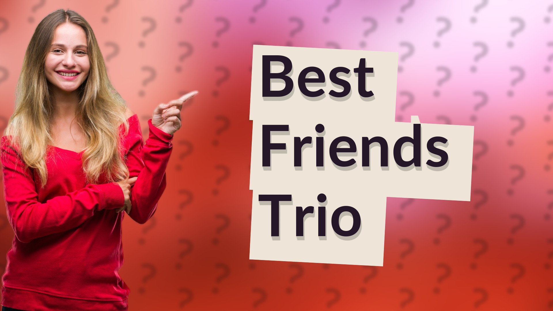 Best Friends Trio