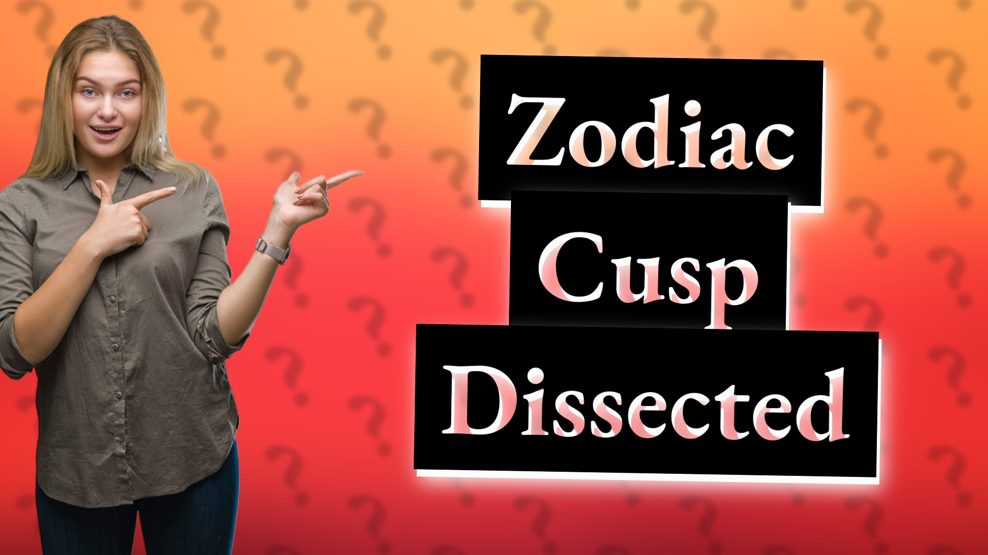 Zodiac Cusp Dissected