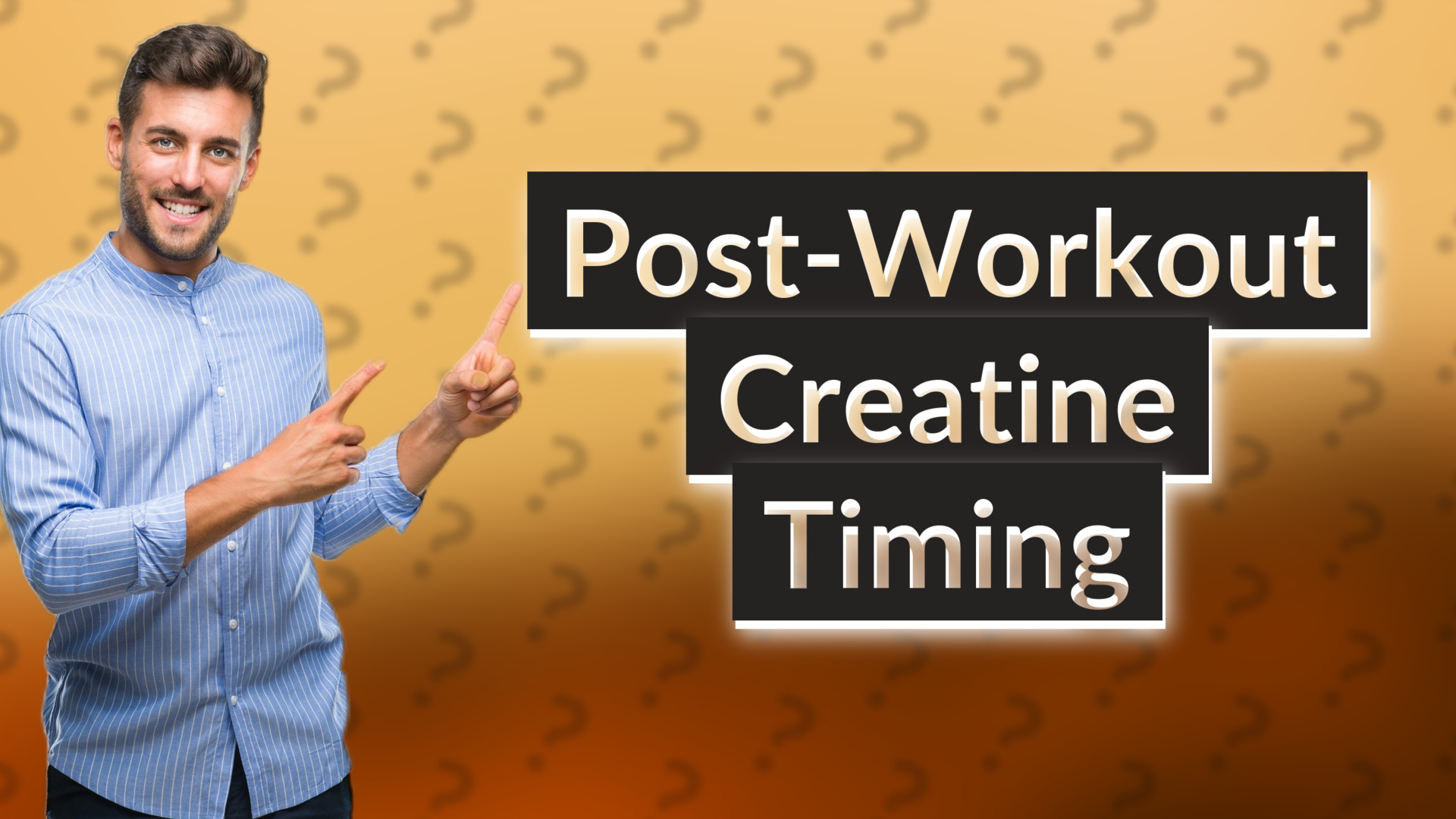 Post-Workout Creatine Timing