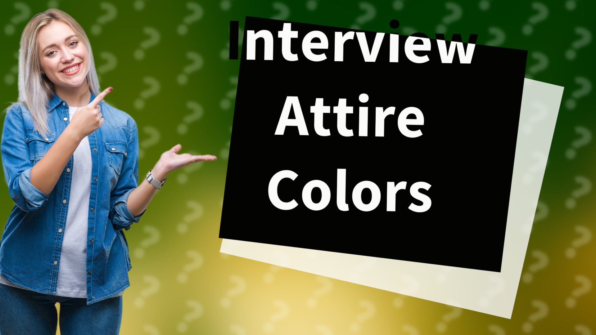 Interview Attire Colors