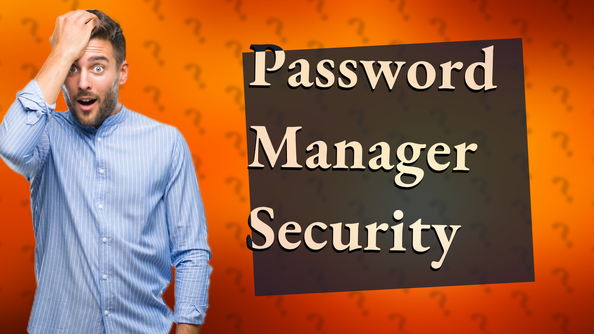 Password Manager Security