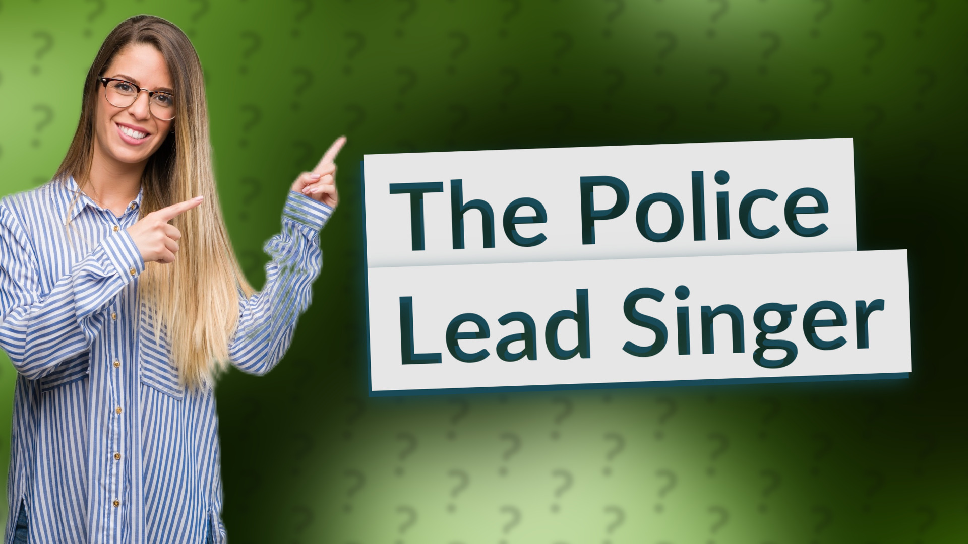 The Police Lead Singer