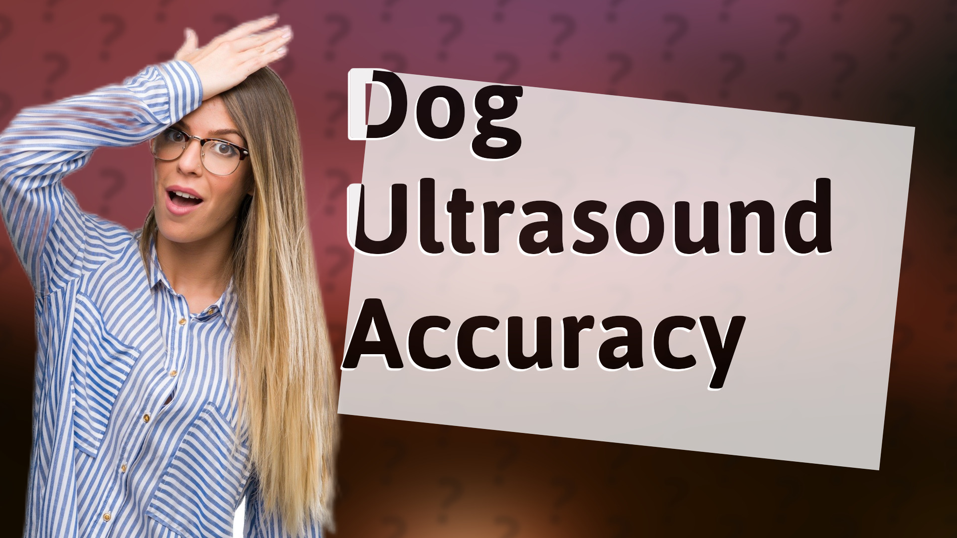 Dog Ultrasound Accuracy