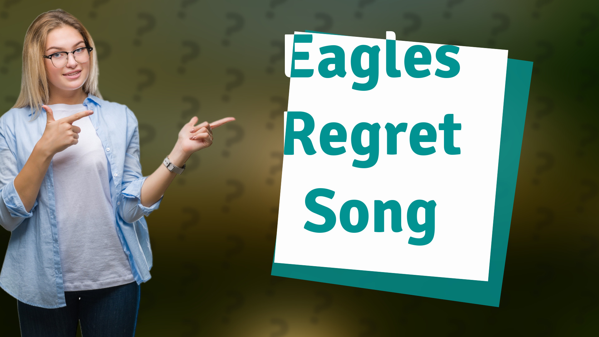 Eagles Regret Song