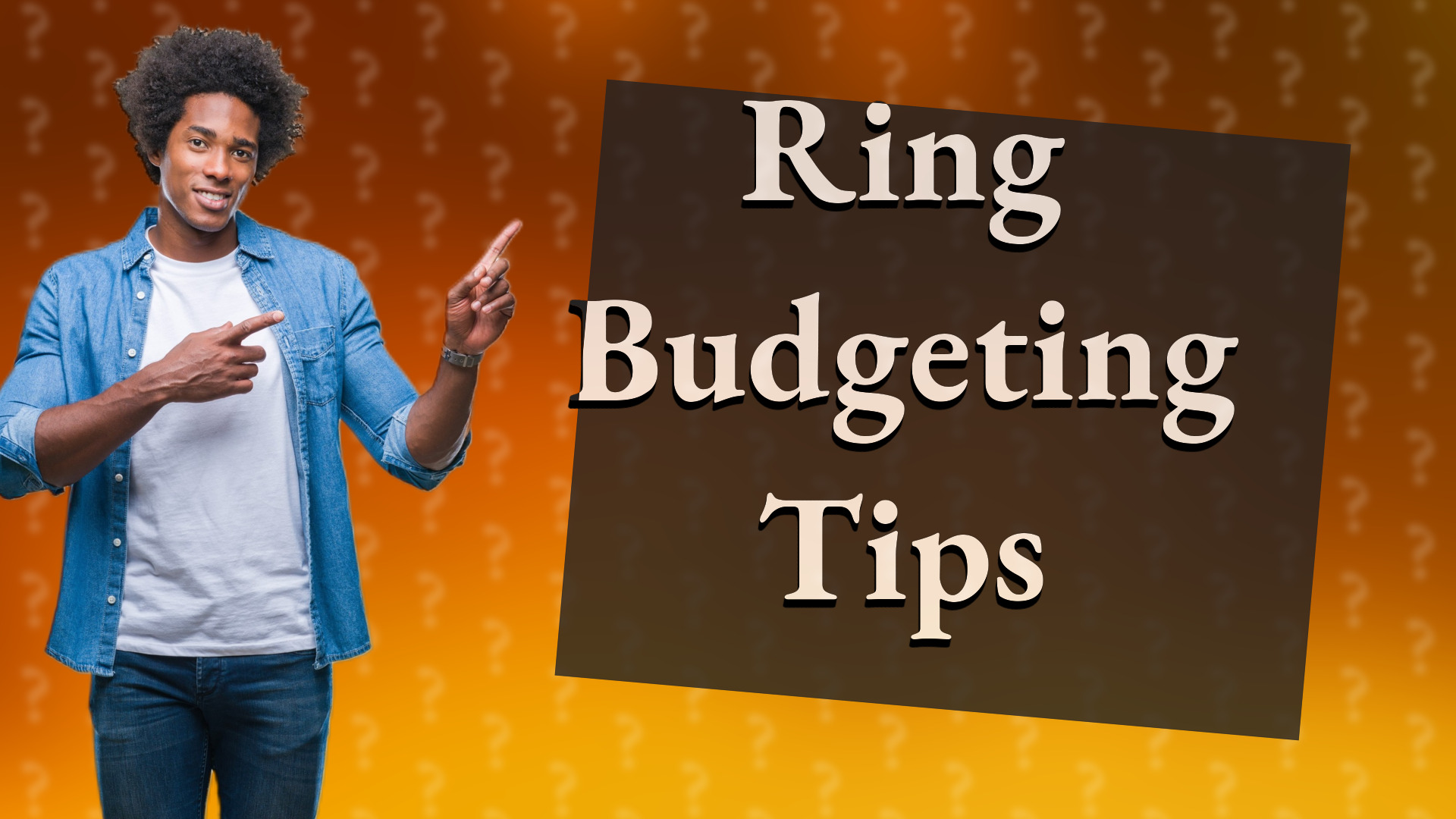 Ring Budgeting Tips