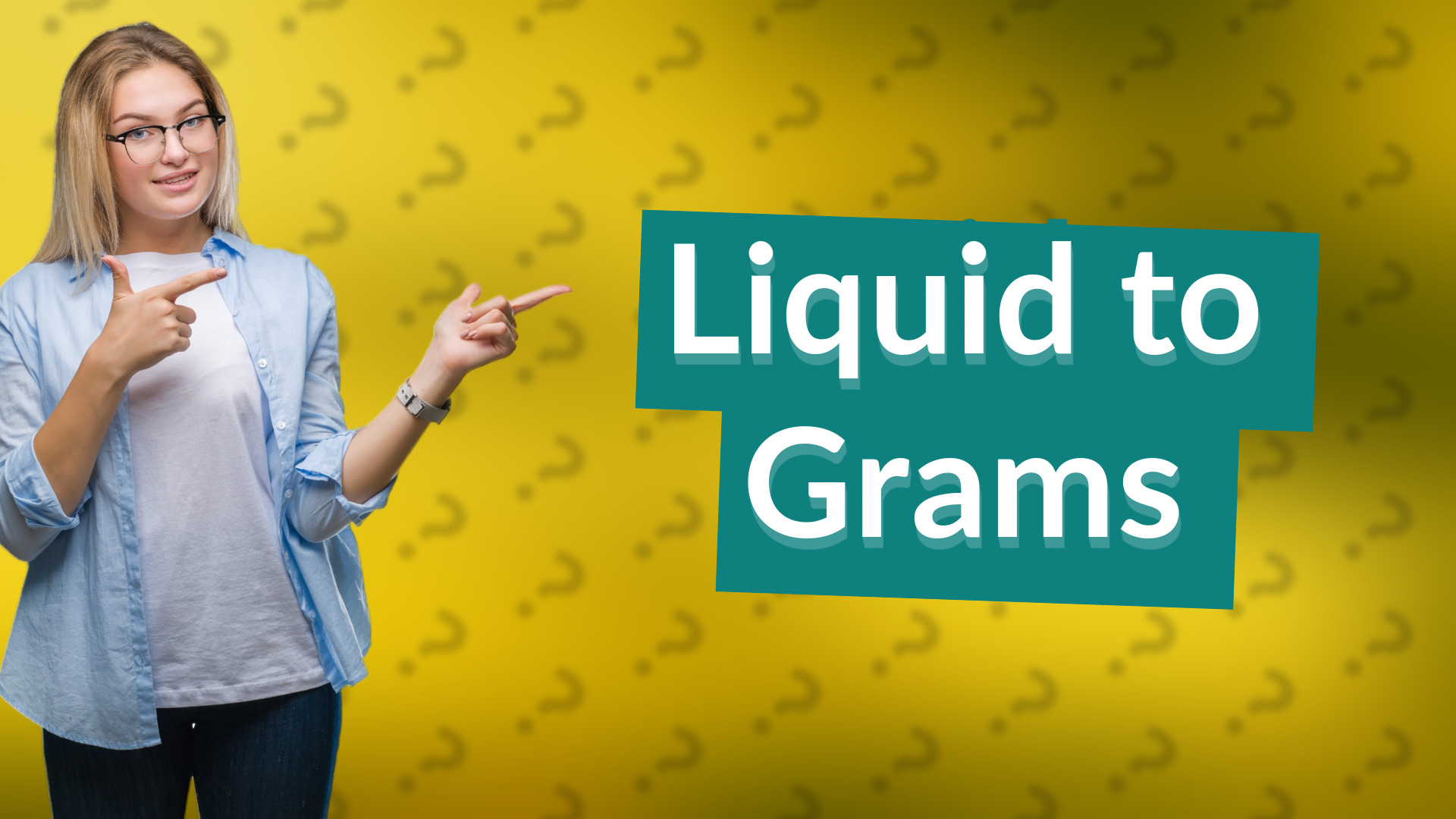 Liquid to Grams
