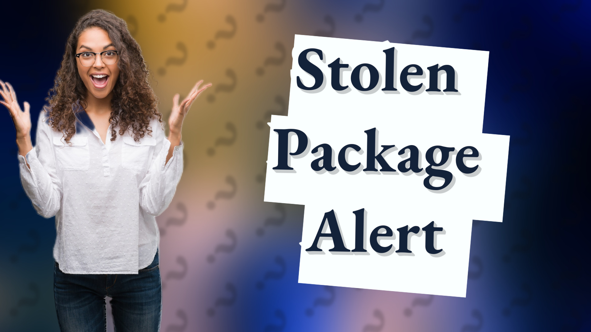 Stolen Package Alert