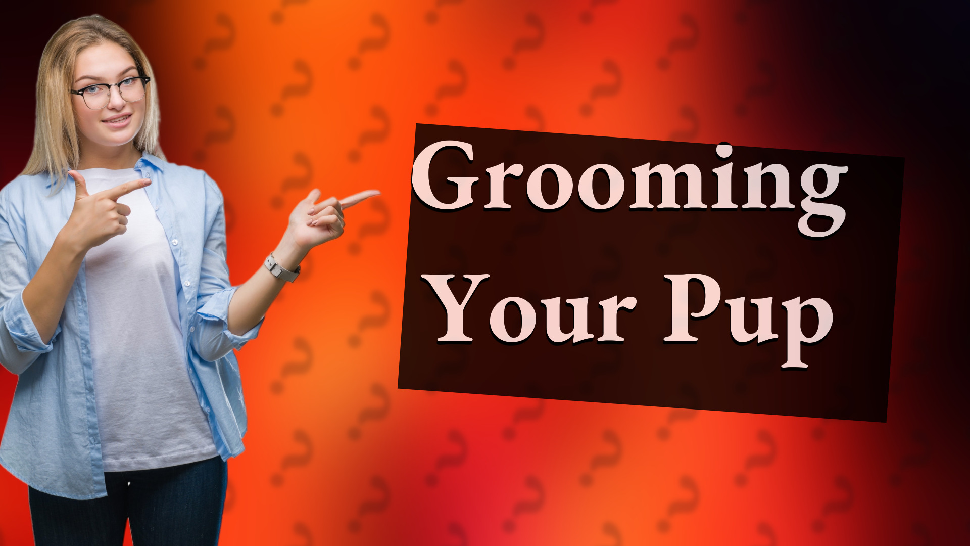 Grooming Your Pup
