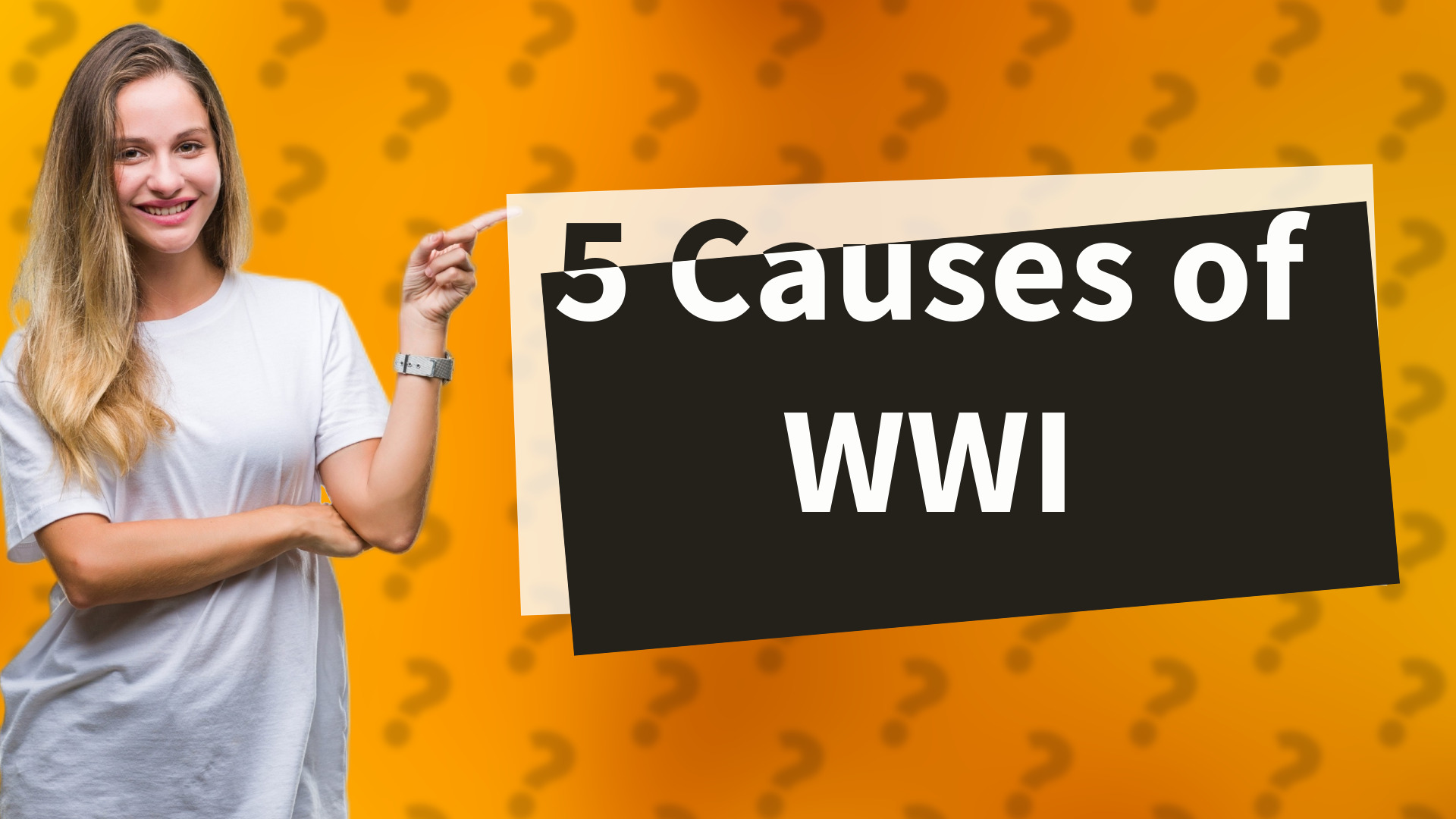 5 Causes of WWI