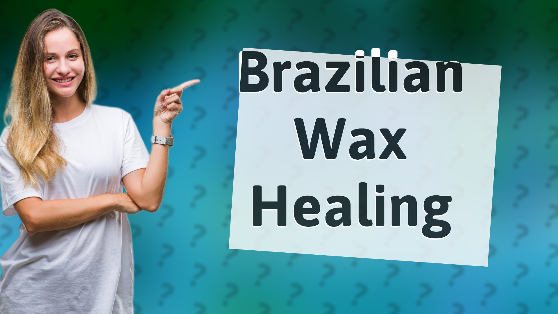 Brazilian Wax Healing